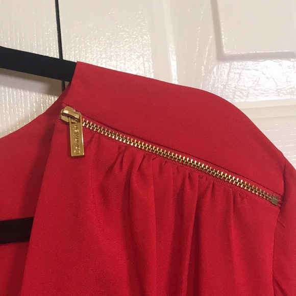NWOT Calvin Klein Red Women’s Shirt 1X - Picture 4 of 11